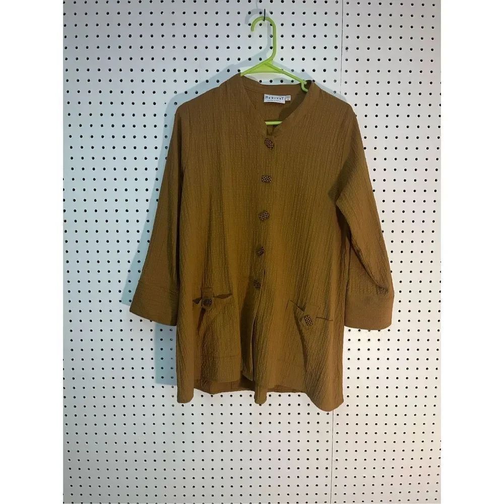 Habitat button down blouse